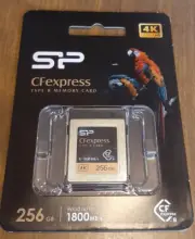 silicon power cfexpress type b 256gb