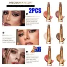 2pcs Blush Stick Cream Blusher Blush Highlighter Stick Concealer Pen DS