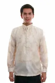 MO05 - Organza Pina Barong Tagalog with Lining