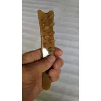 在飛比找蝦皮購物優惠-赤牛角雙排九丁按摩棒按摩梳無痕刮痧棒經絡棒推拿棒撥筋棒指壓棒