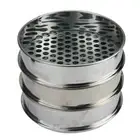 Professional Metal Soil Sieve with 6712mm Mesh for Home Gardening