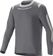 Alpinestars A-Dura Dri Wool Long Sleeve Bicycle Jersey, grey, Size XL for Men