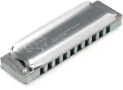 Suzuki M-20s Manji Sky 10-hole Diatonic Harmonica - A Major