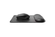 Kensington Ergosoft Mousepad Computer PC Laptop Mouse Mat Pad w Wrist Rest BLK