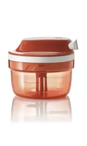 TUPPERWARE CHOP N PREP SUPERSONIC CHOPPER COMPACT EASY PULL STRING RED NEW