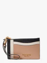 Morgan Colourblocked Card Case Wristlet