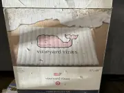 Brand New Vineyard Vines Jumbo Inflatable Mat Raft Pink Whale 97 X 68”
