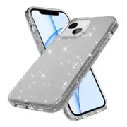 iPhone 13 Mini Compatible Case Cover With Ultimate Glitter And Military-grade Protection - Clear Black