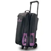 Brunswick Blitz 3 Ball Roller Bowling Bag Color Black/Purple