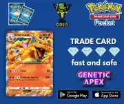 Pokemon TCG Pocket Charizard EX CARD Pokemon Trading Card Game Pocket