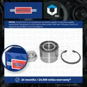 Wheel Bearing Kit fits RENAULT CLIO 57, Mk1, Mk3 Rear 90 to 14 B&B 6001547700