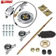 Brake Assembly Sprocket & Hub Hub Drift Trike Go Kart Rear Live Axle Kit