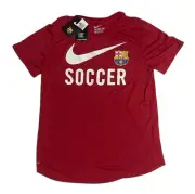 BARCELONA Nike swosh jersey, Lewandowski number 9, NEW/TAG, size WOMEN'S Large