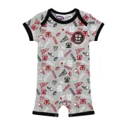 AFL St Kilda Saints Baby Short Bodysuit / Romper - Sizes 000 - 1
