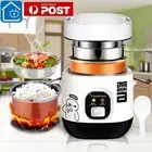 AU Electric Rice Cooker Portable Mini Cooking 1-2Person with Steamer 1.2L 3 Cups