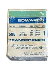 General Signal GS Edwards 120V 50/60Hz Transformer 598
