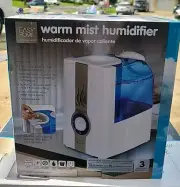 easy home warm mist humidifier