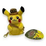 Pikachu Plush Mini Key Ring Chain Bag Dangler 2014 Pokémon Center