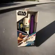 Star Wars Lightsaber Forge Mace Windu Extendable Purple Lightsaber