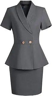 [JUWTEEI] CSCDD Professional Formal Spring Suit Jacket Small Suit for Women Slim Casual