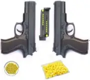 PUBG Toy Gun for Kids P729 BB Pistol with Bullets 60 Pcs 2 Pack