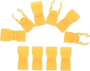 BESPORTBLE 10pcs Flag Pole Clips for Soccer Training Non Slip Spot Markers Portable Lightweight Clips for Agility Drills for Classroom Activities and Sports Training