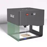 DAJA DJ6 Laser Engraver DIY Marking Portable Engraving Machine for DIY Handcraft Logo Mark Printer 80x80mm Carving Area with 4PCS Raised Columns Goggles Suppor