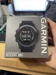 Garmin Descent Mk1 Sapphire/Gray-Titanium Band Dive Computer with Surface GPS