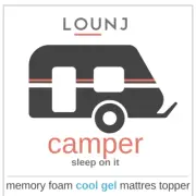 RV Camper Mattress Memory Foam Pad Topper King Double/Full Bunk Queen Short