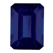 Gemstone Blue Sapphire A Quality 7X5mm Emerald Cut