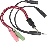 Vaguelly 2pcs Simple Durable Patch Cords for Phone Notebook Easy to Carry Random Color Versatile for Home Office Store Use Design Random Color