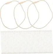FIXOSHEE 200pcs Clothes Label Fasteners Hang Tag Strings for Easy Attachment Versatile Tagging for Retail Home and Clothing Stores