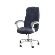 Office Chair Cover Computer Swivel Chair Seat Cover Elastic Desk Chair Seat Cover Universal Pink M