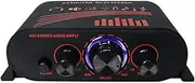 AK170 Compact Size o Power Amplifier Portable Sound Amplifier Speaker Amp for Car and Home