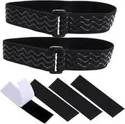 NOLITOY 2pcs Boot Secure Straps Dots Boot Support Straps for Women Hook and Loop 45cm