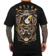 Sullen Art Collective True Artist Pin Up Tattoo Men's Standard Tee BASTIAN