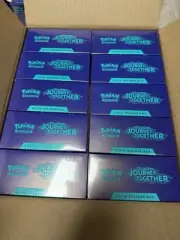 Case With 10 Pokemon TCG Journey Together Elite Trainer Box - ETB