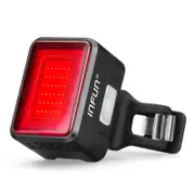 F50 50LM Automatic Brake Induction 180�� Floodlight Taillight 45g 4 Modes IPX5 Waterproof USB Rechargeable