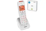 VTech DECT Cordless Home Telephone Headset/Wi-Fi Voice Comms Bridge f/NBN White