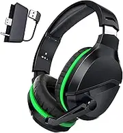 WolfLawS X1 Gaming Headset Wireless Headset 2.4G Bluetooth 5.2 Noise Cancelling Microphone Stereo Acoustic 50mm Driver 40 Hours Continuous Use Low Latency FPS Gaming Wireless Headphones for Xbox