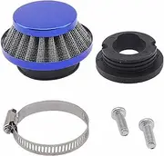 QAZAKY 42mm 43mm 44mm 45mm Air Filter Cleaner for 33cc 43cc 47cc 49cc 50cc 52cc Minimoto 2-Stroke Engine Motorcycle ATV Quad Scooter Go Kart Moped Pit Dirt Mini Pocket Kids Racing Super Bike Chopper