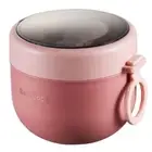 Stainless Steel Vacuum Soup Cup - Portable Lunch Box with Spoon, Microwave 6914