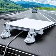 Linkoostar Starlink Mini Car Mount for Dashboard, Starlink Mini Mount for Car Starlink Mini Suction Cup Mount for Dashboard & windshield Suitable for Most Vehicles and Ensures Stable Satellite Signal