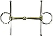 AK Full Cheek Snaffle Horse Bit in German Silver AKRS-2615
