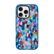 iPhone 16 Pro Impact Case MagSafe Compatible Rainbow Sparkle Confetti
