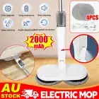 Cordless Electric Mop Spin Cleaner Floor Polisher Sweeper Washer Cleaning 4 In1