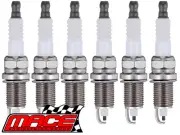 SET OF 6 MACE COPPER CORE SPARK PLUGS FOR AUDI Q5 8R CALB 3.2L V6