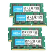 32GB 4x 8GB 4GB DDR4 2400MHz Crucial CL17 260Pin SODIMM RAM Laptop Memory LOT