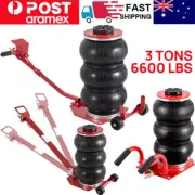 Triple Bag 3 ton Pneumatic Air Jack 6600LBS Lift Quick Vehicle Car Lifting