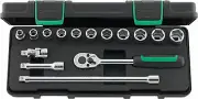 Stahlwille SOCKET SET 3/8" 96022133 Set with 15 Psc. 456/11/4 KN